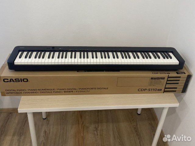 Цифровое пианино casio cdp-s110bk