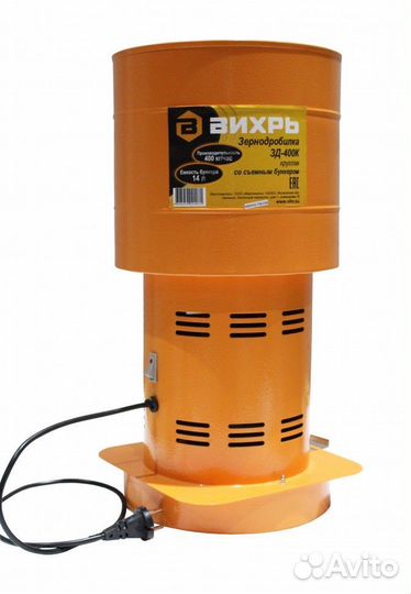 Зернодробилка вихрь зд-400К 74/2/4