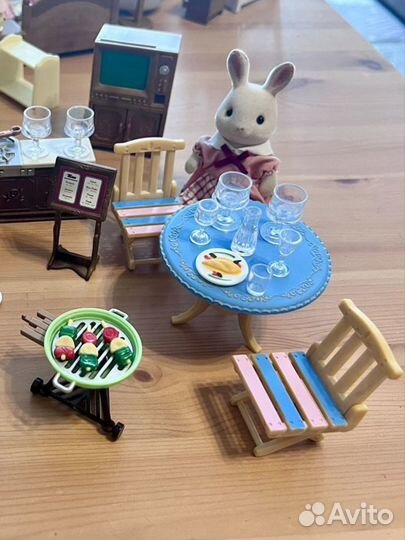 Sylvanian families домик на дереве, бургерная