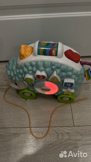 Fisher price линкималс обучающий ежик