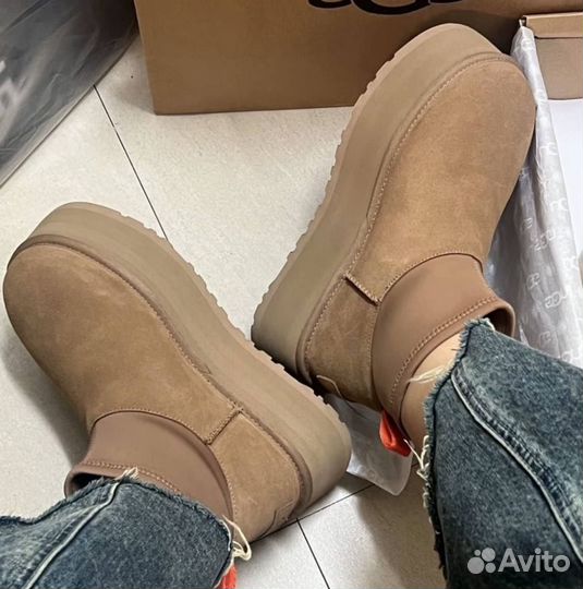 Угги UGG Classic Mini Dipper Chestnut