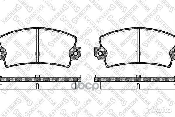 032 036-SX 021 36FDB361571243B колодки диск