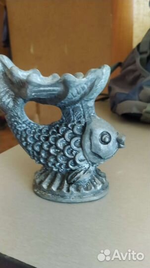 Пепельница ссср,рыбка,силу им