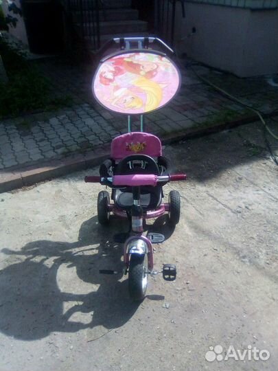 Коляска велосипед детский