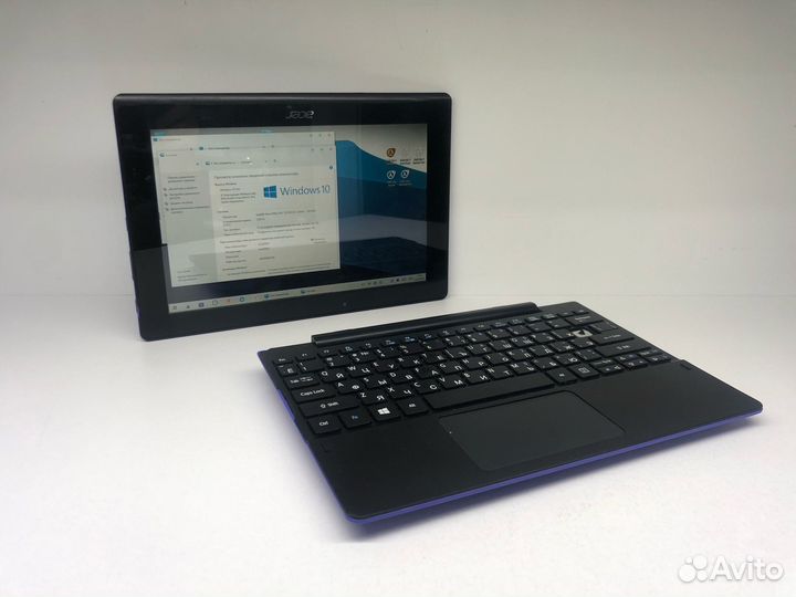 Планшет с клавиатурой Acer swiftsw3 на Win 10 32gb