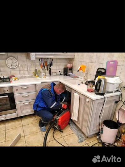 Устранения засора, Прочистка канализации, промывка