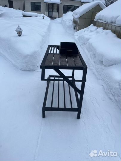 Мангал на колесах