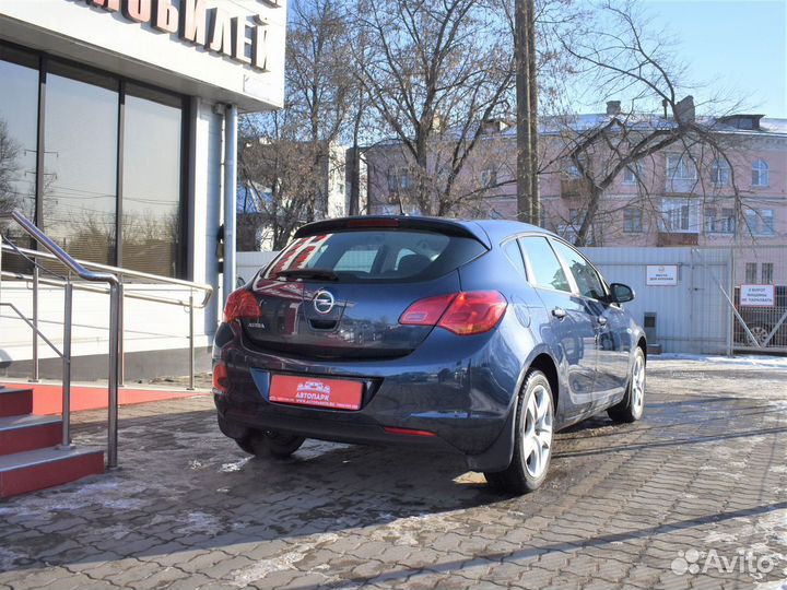 Opel Astra 1.6 МТ, 2010, 65 978 км