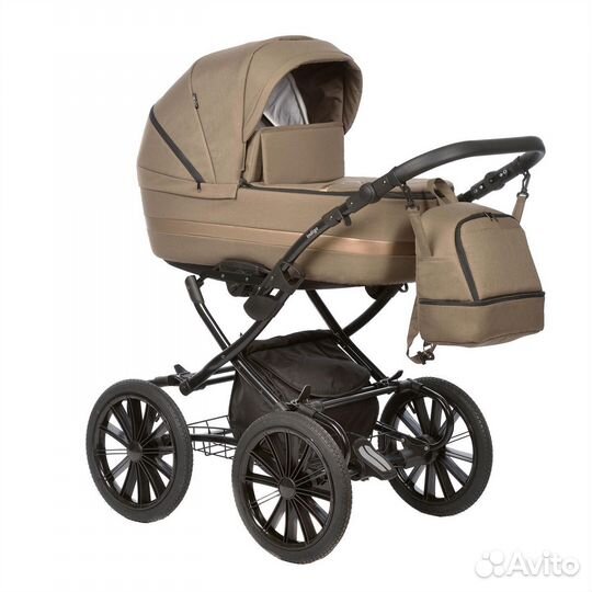 Новая коляска 2в1 с большими колесами в наличии