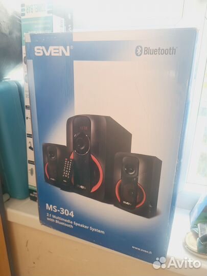 Колонки для компьютера 2.1 Sven ms-304