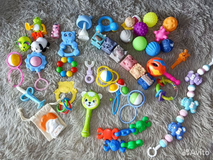 Погремушки грызунки пакетом