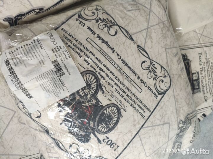 Комплект шторы и подушки декоративные