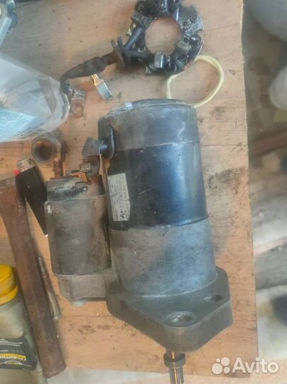 Стартер обслуженный chery амулет amulet