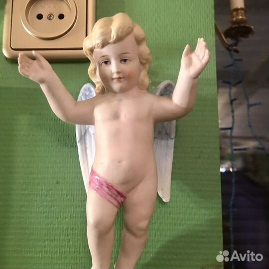 Ангелочки -путти стаиинные к Рождеству 20 в