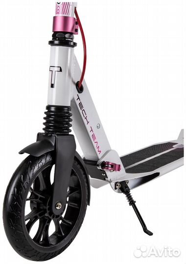 Самокат Tech Team city scooter disk. колеса 200мм