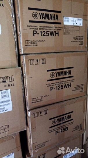 Yamaha P-125a WH Новое пианино