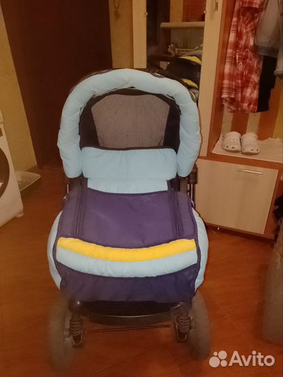 Прогулочная коляска зимняя бу