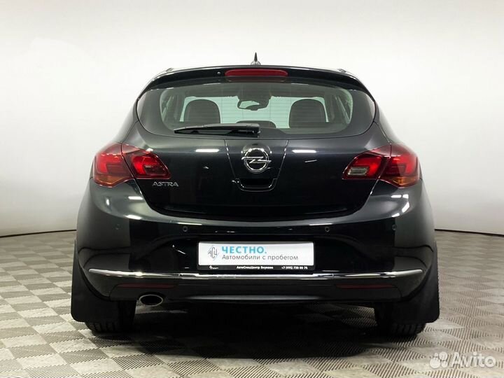 Opel Astra 1.4 AT, 2012, 90 000 км