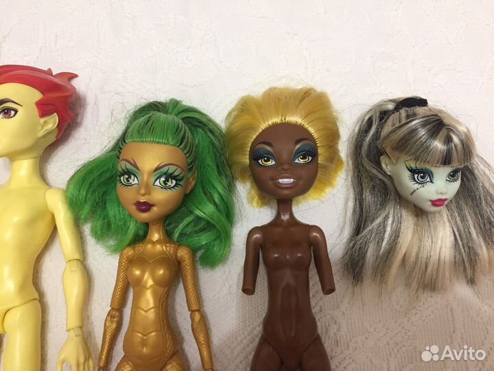 Куклы монстер хай ооак, запчасти, коллекцион, нюд