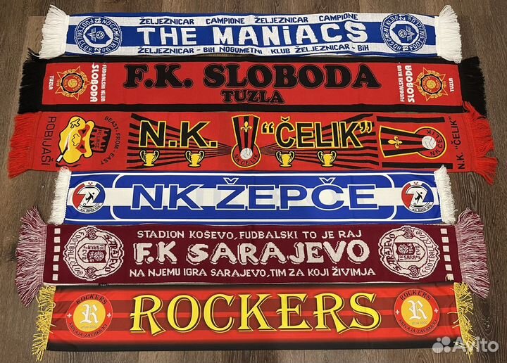 Футбольные шарфы