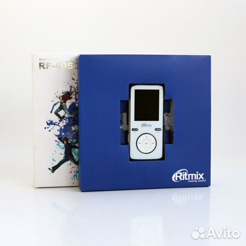 Цифровой плеер Ritmix RF-4950 - Белый купить в Москве с доставкой ...