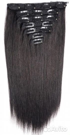 Волосы на заколках в ассортименте