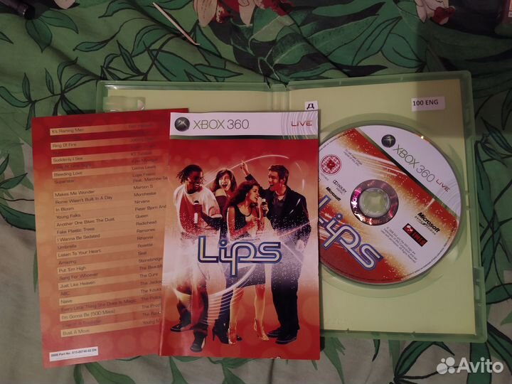 Игра Lips (караоке) для xbox360