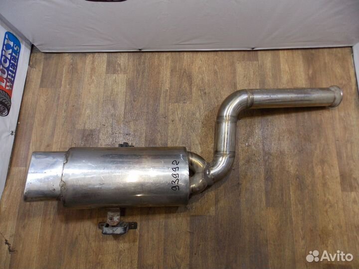 Задняя часть выхлопной системы