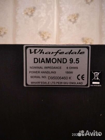 Акустические колонки Wharfedale diamond 9,5
