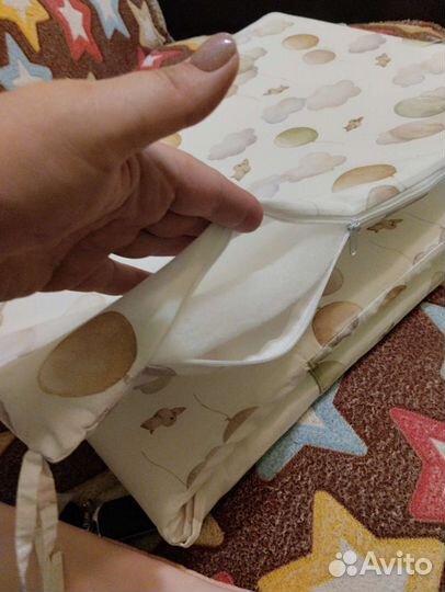 Бортики в детскую кроватку