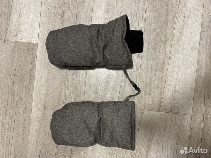 Зимний конверт в коляску+муфты