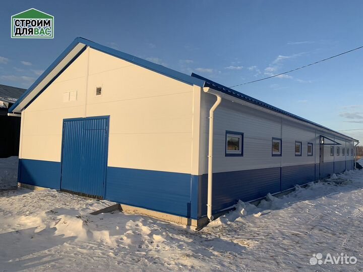 Быстровозводимые ангары под ключ