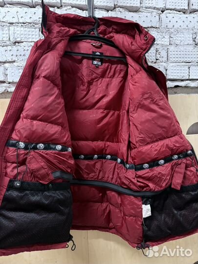 Пуховик мужской diesel оригинальный размер М