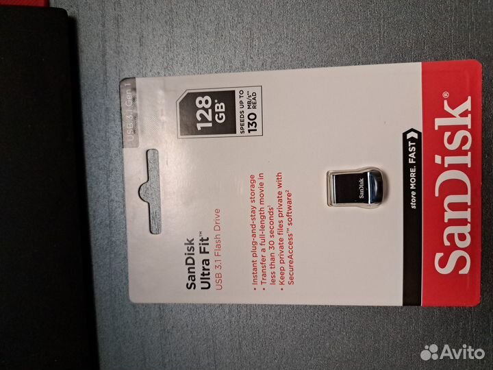 Usb флешка 128 sandisk ultra fit