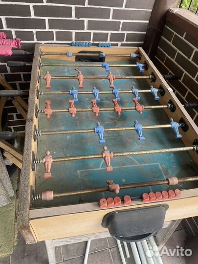 Настольный футбол на улице