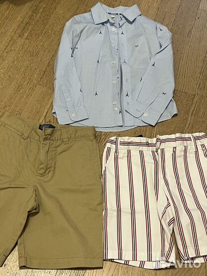 Шорты и рубашка для мальчика Polo и Jacadi