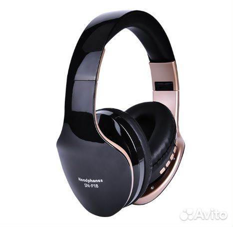 Светодиодные беспроводные Bluetooth наушники (нов)