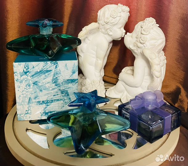 Парфюм винтаж avon pur blanca blue star