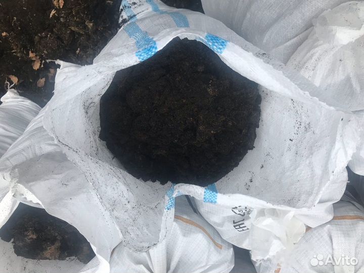 Земля чернозем в мешках
