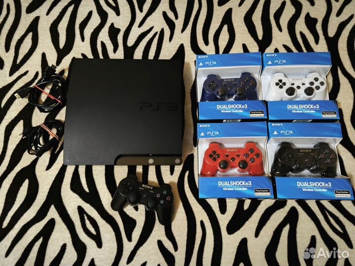 Sony PS3 Slim 320Gb Прошитая