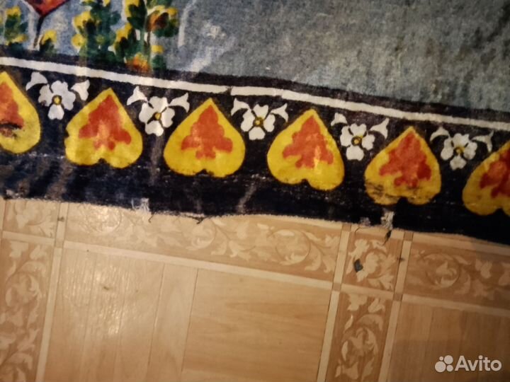 Плюшевый ковер СССР
