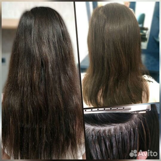 Наращивание волос, окрашивание, прически