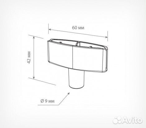 Держатель табличек из картона и пластика SM-FIX