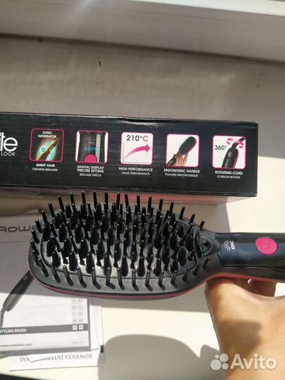 Расческа выпрямитель rowenta утюжок