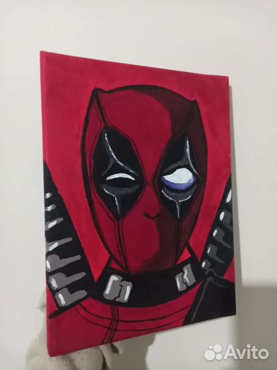 Картина акрилом на холсте с подрамником