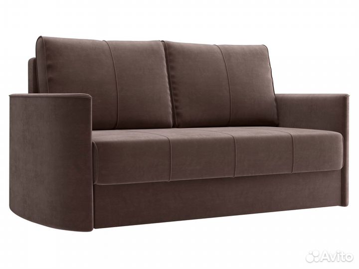 Диван Айви мини, коричневый