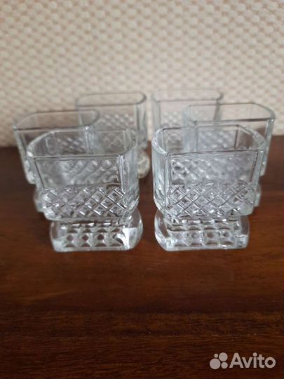 Редкие рюмки,сигаретница,спичечница Мальцева