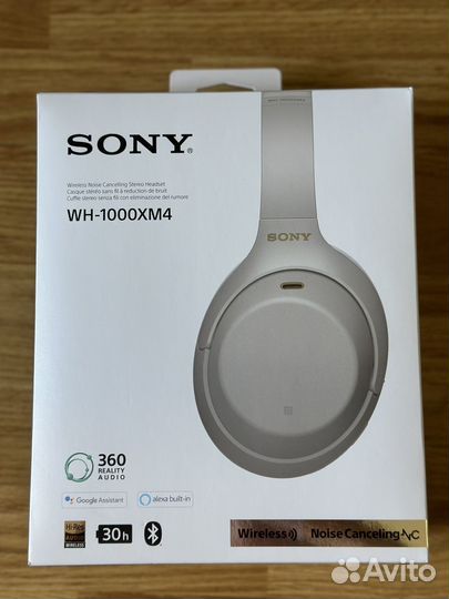 Беспроводные наушники sony WH-1000XM4