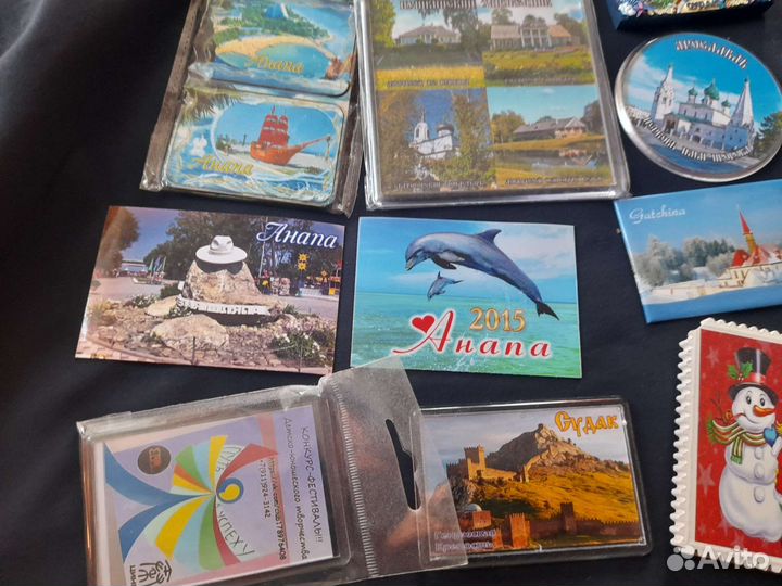 Магниты на холодильник пакетом