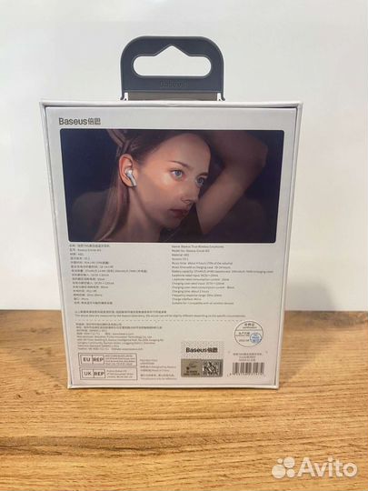 Беспроводные наушники baseus encok W3